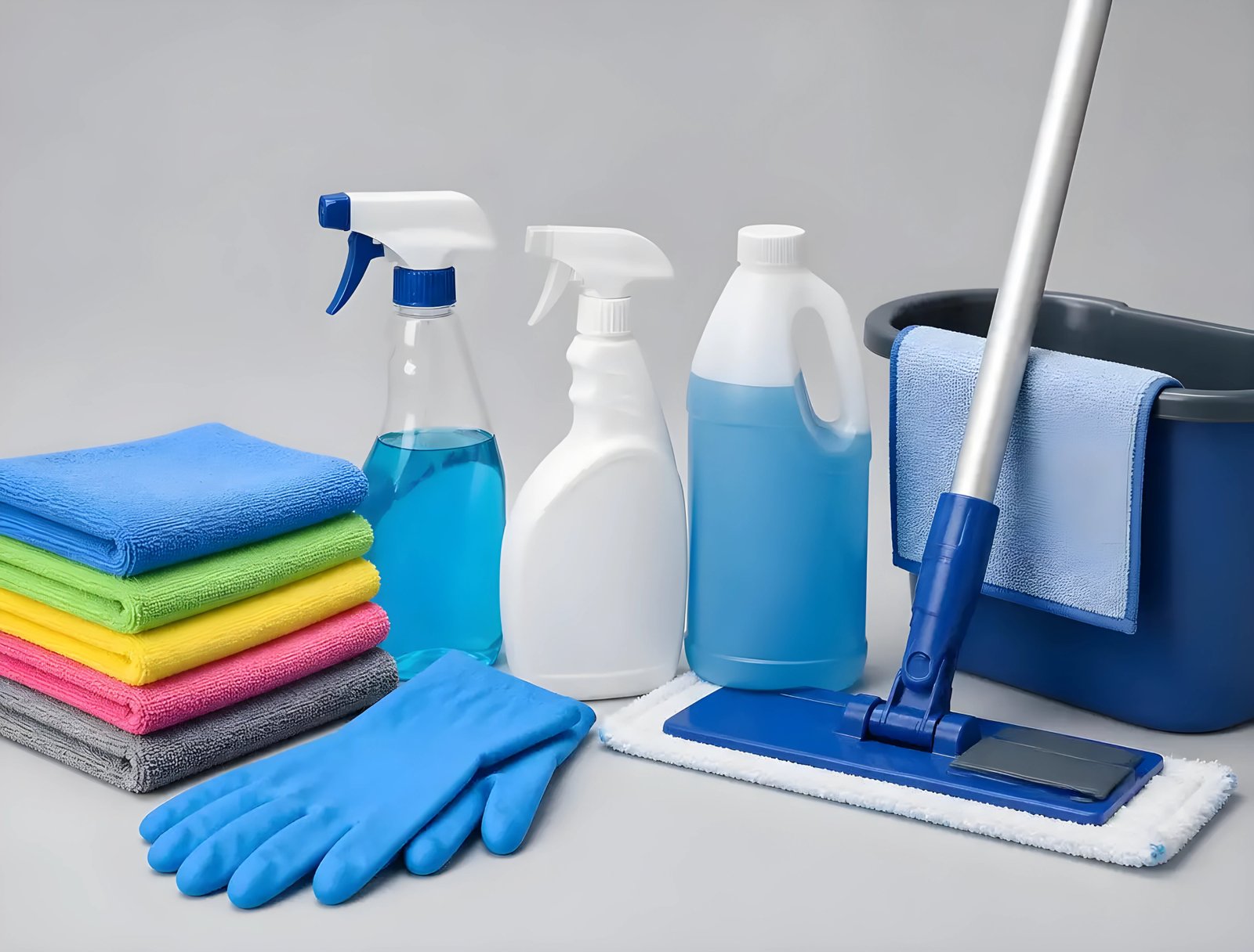 Commercial janitorial supplies kit